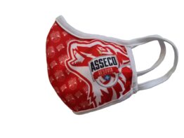 Maseczka czerwona dziecięca